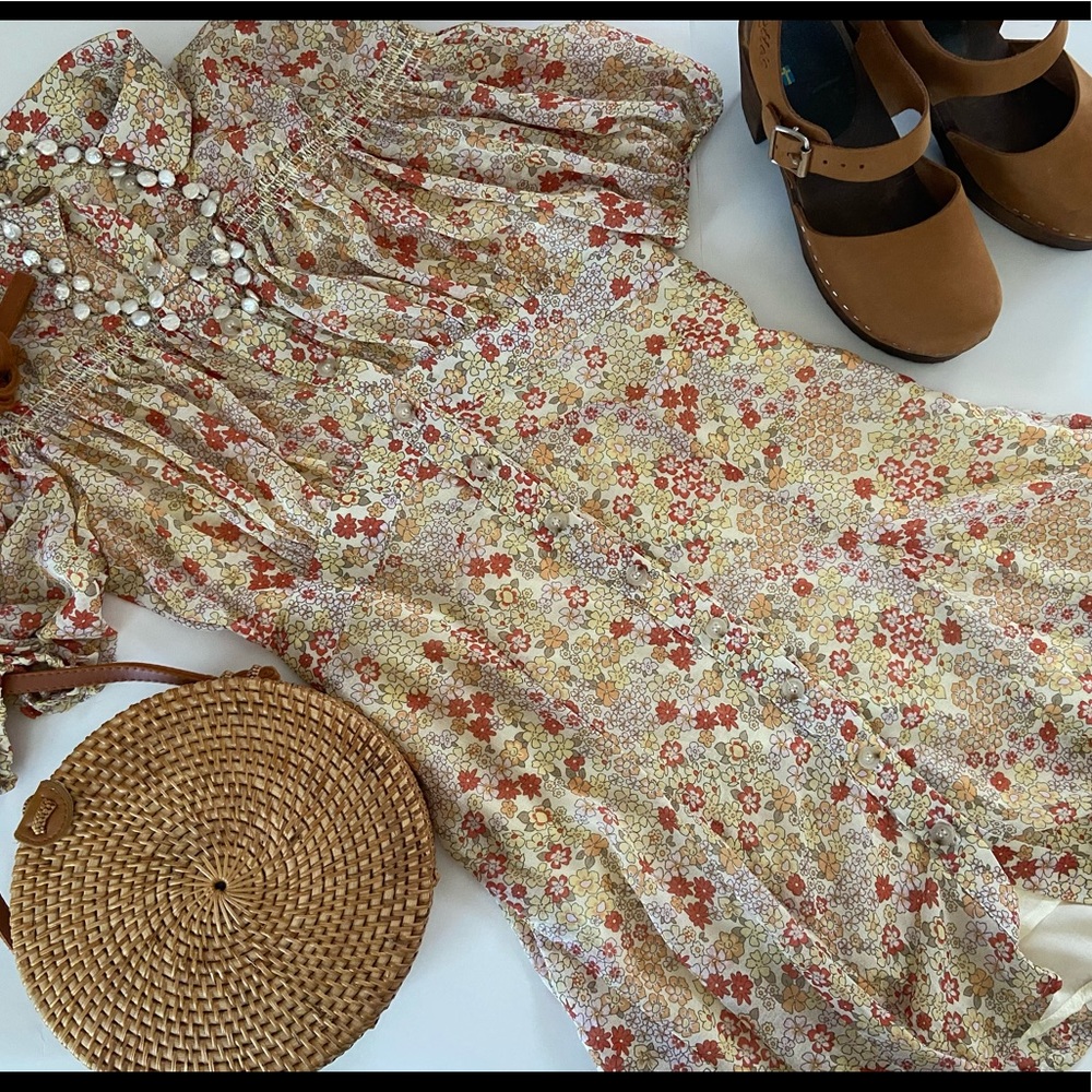 Free People floral dress